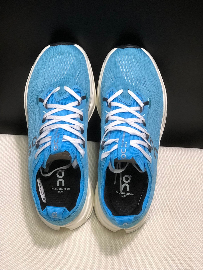 On Cloudsurfer Max Running Shoes, Sky in Blue - product image from the listing.