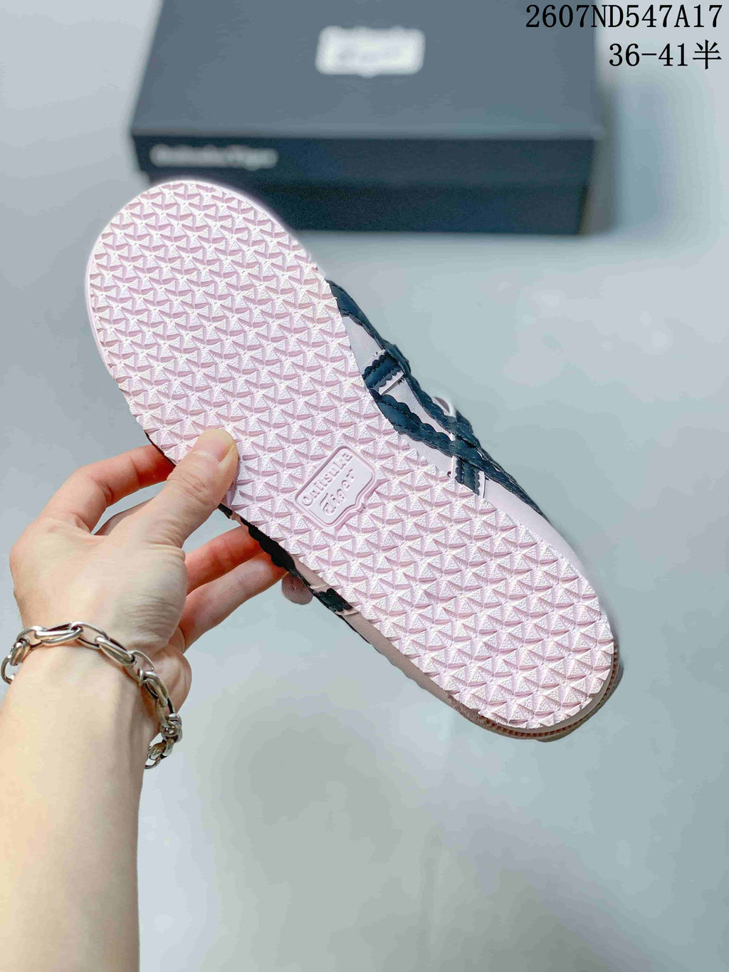 Onitsuka Tiger Mexico 66 Mary Jane Sneakers in Pink - product image from the listing.