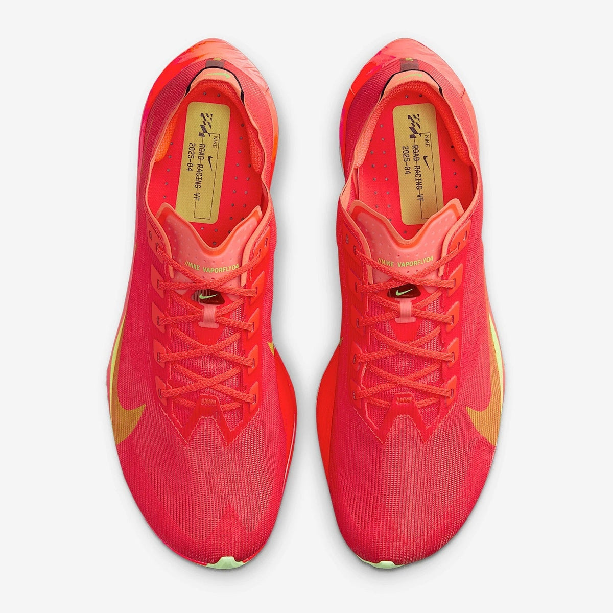 Nike Vaporfly 4 Road Racing Shoes HF6414-600 in Red - product image from the listing.