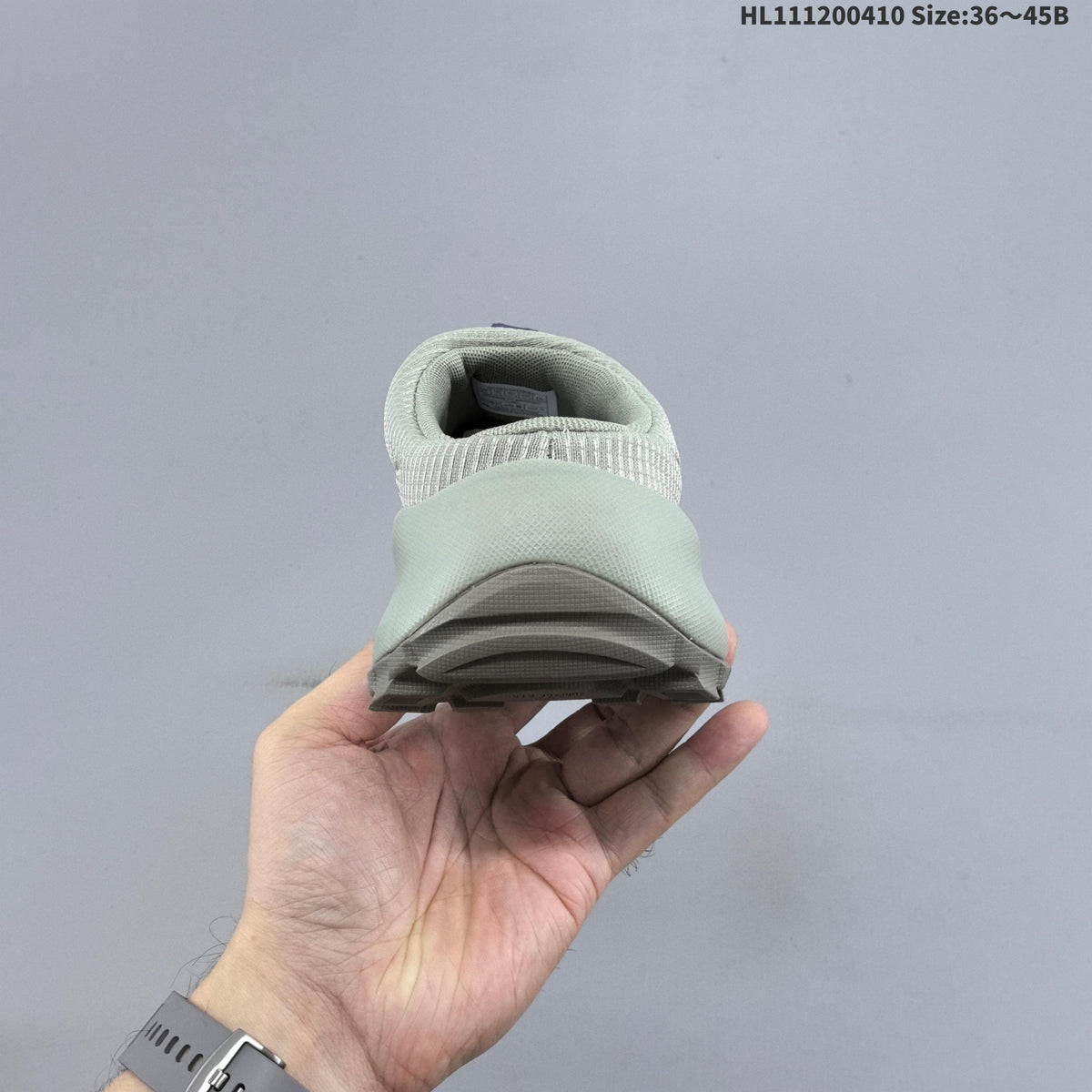 The North Face W Never Stop Mule Slip-On Shoes, Sage in Green - product image from the listing.