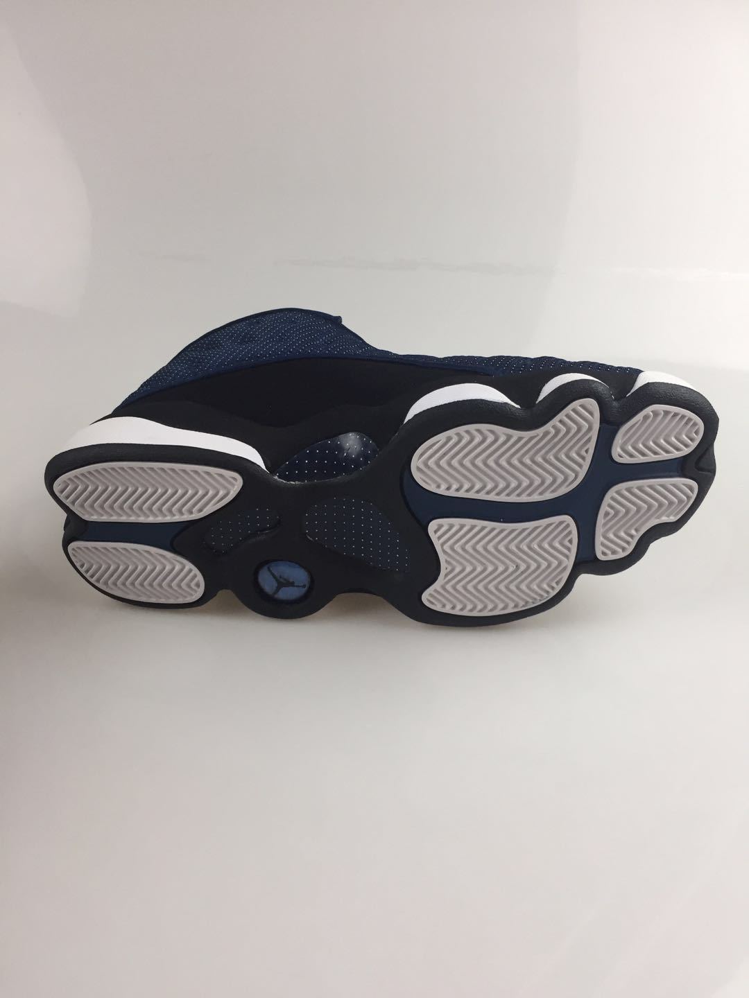 Navy and Volt Jordan Flight Club 91 Sneakers - product image from the listing.