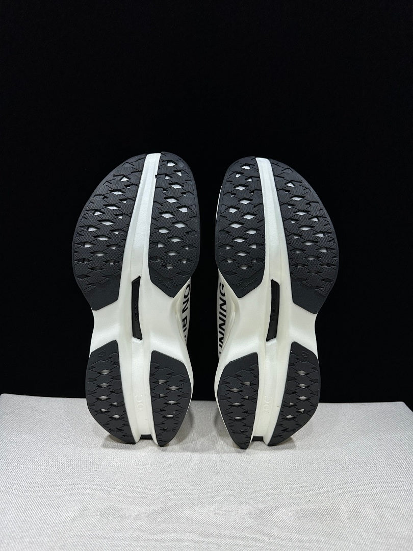On Cloudboom Max Running Shoes in White - product image from the listing.