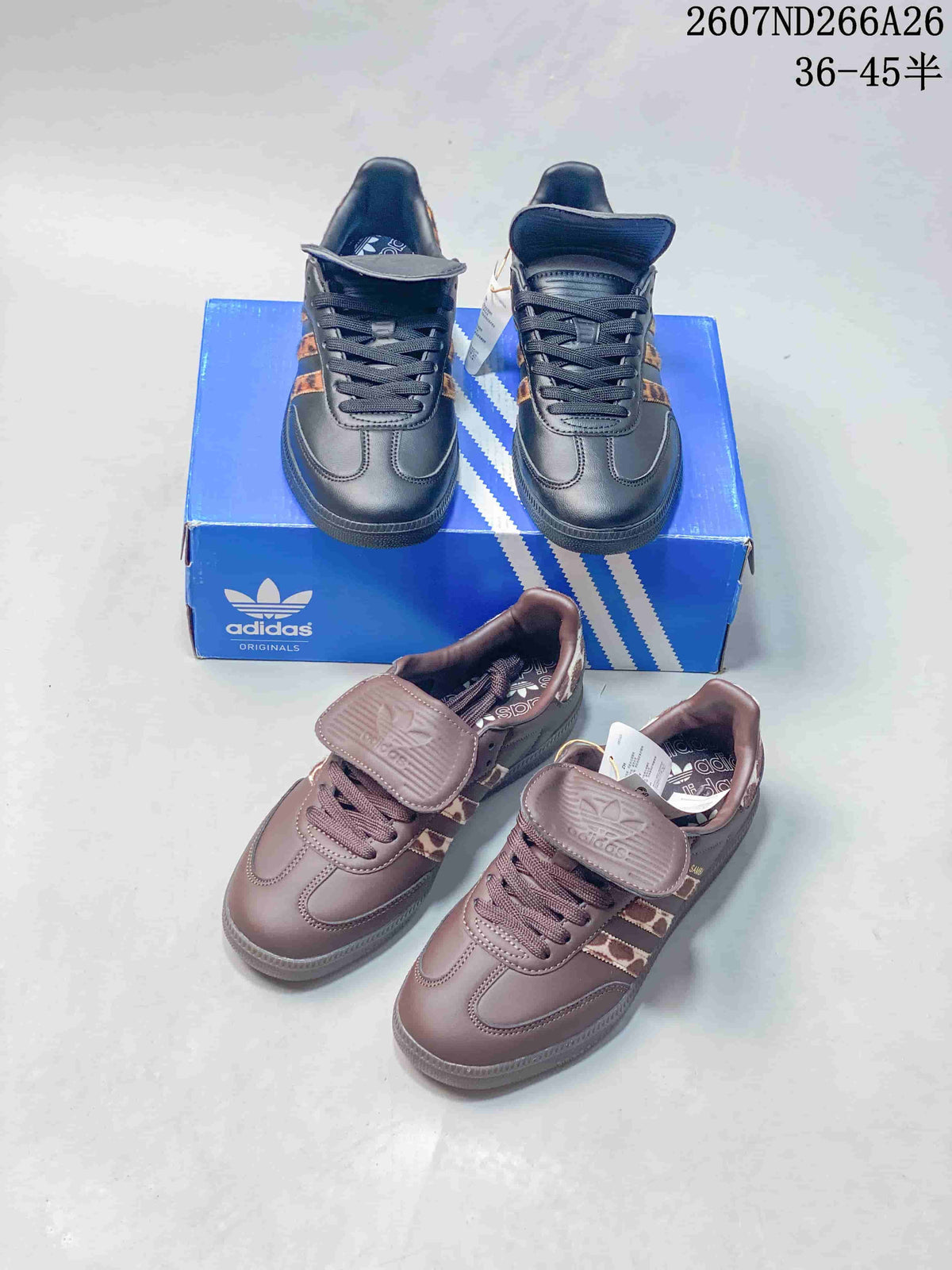 adidas Originals Samba OG Sneakers in Black and Brown 2607ND266A26 - product image from the listing.
