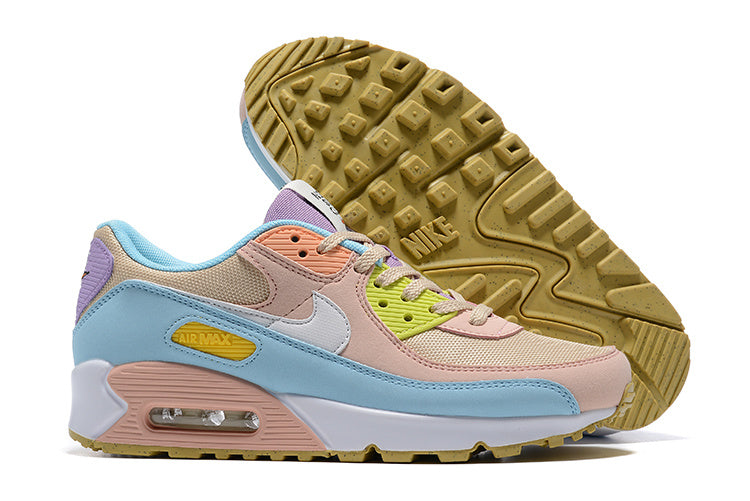 Nike Air Max 90 Sneakers in Pastel Multicolor DJ9997-100 - product image from the listing.