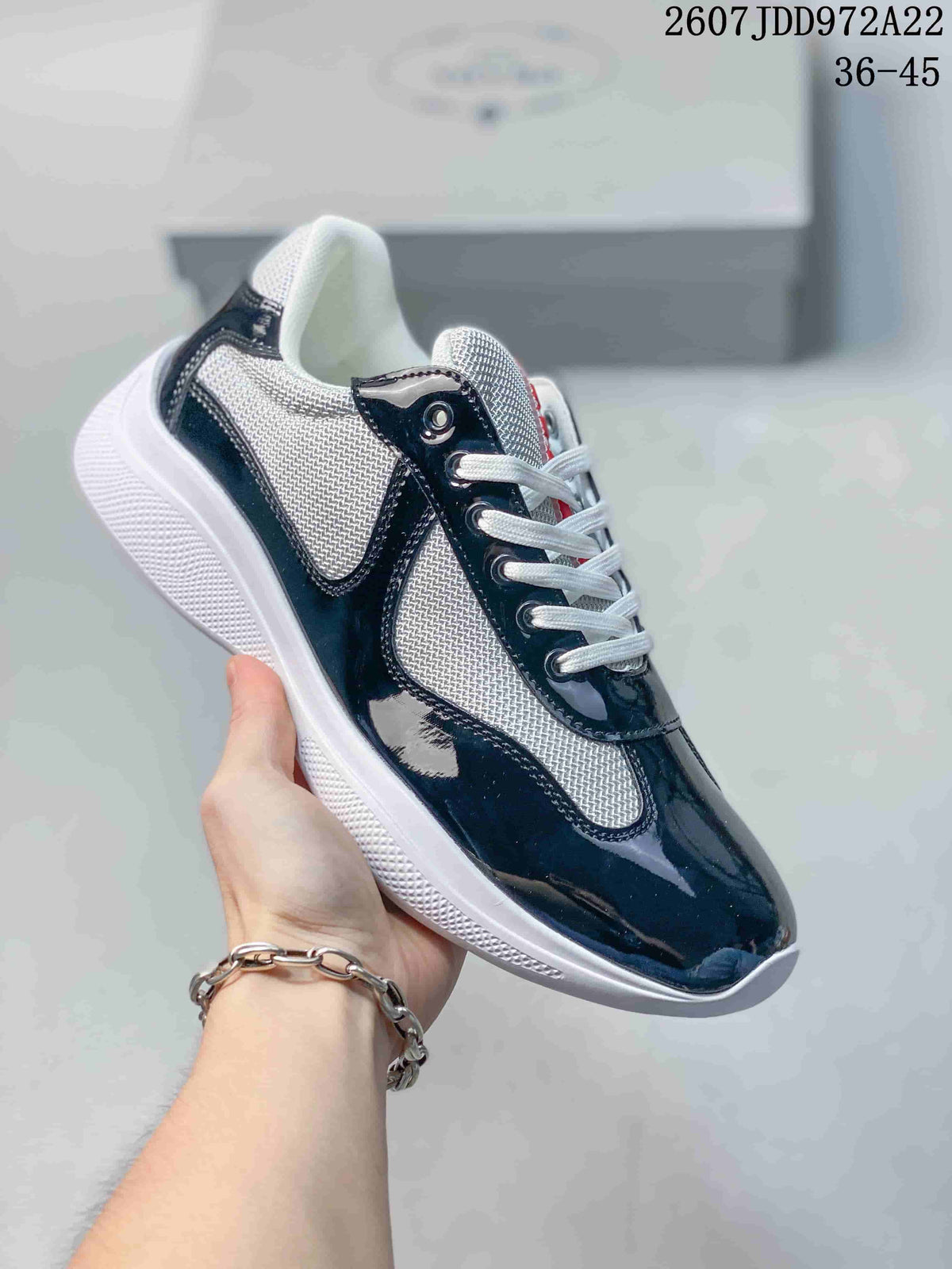 Prada America's Cup Low-Cut Sneakers 2607JDD972A22 - product image from the listing.
