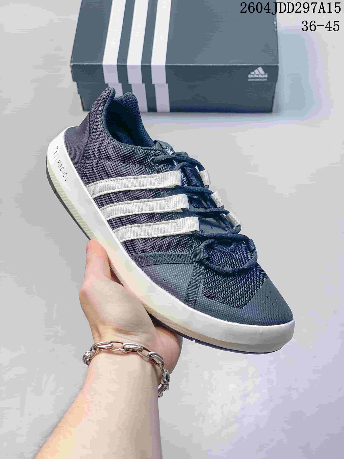 adidas Terrex CC Boat Water Shoes in Navy White 2604JDD297A15 - product image from the listing.