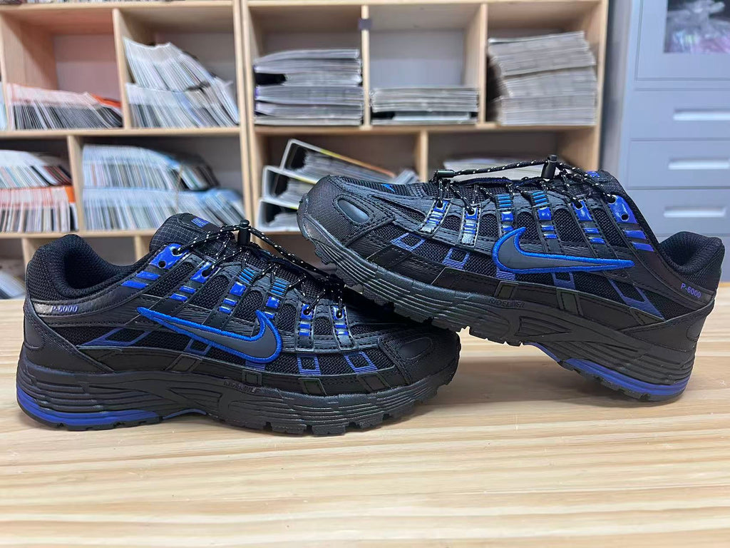 Nike P-6000 Sneakers in Black Blue IO1904-010 - product image from the listing.