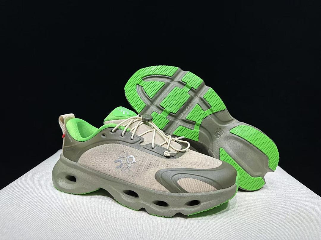 On x LOEWE Cloudventure 3.0 Sneakers in Military in Green - product image from the listing.