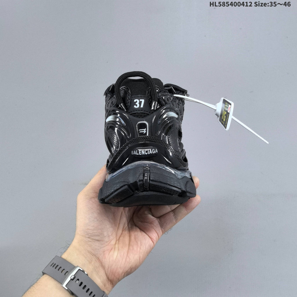 Black Balenciaga Runner Sneakers - product image from the listing.