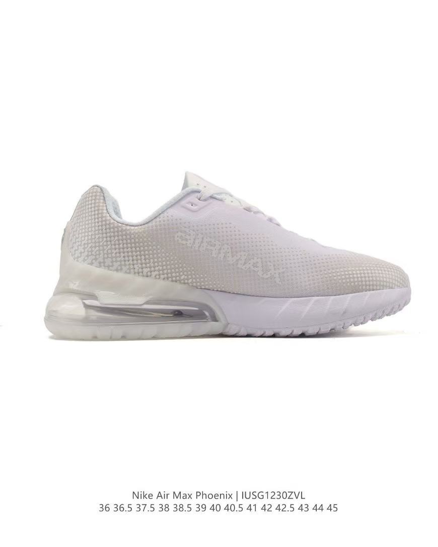 Nike Air Max Phoenix Running Sneakers in White JUSG1230ZVL - product image from the listing.