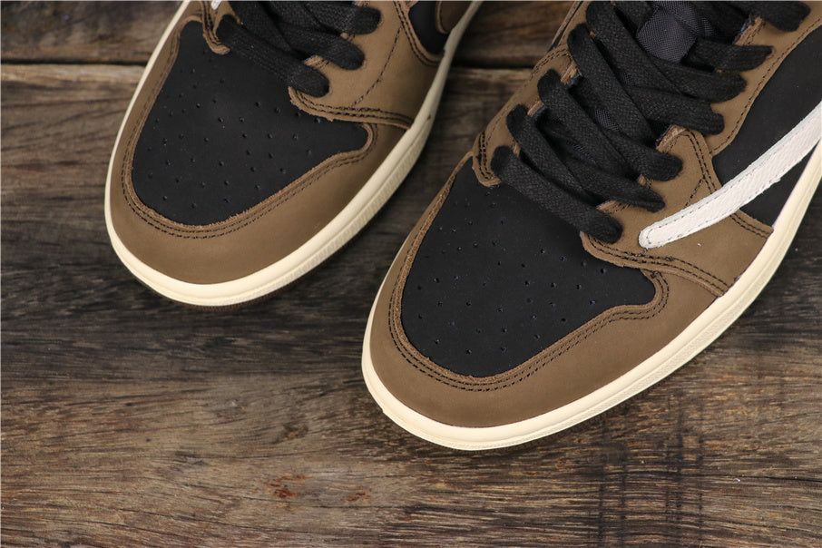 Air Jordan 1 Low OG TS SP Reverse Mocha CQ4277-001 - product image from the listing.