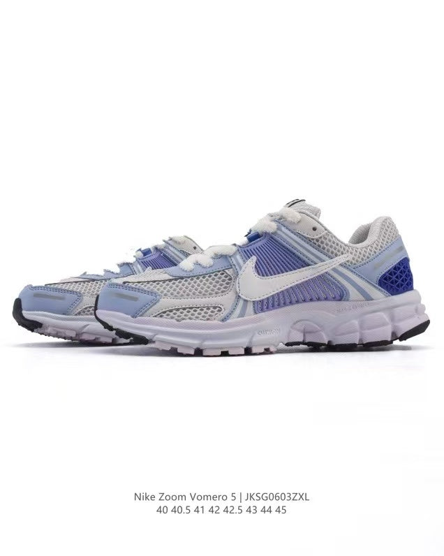 Nike Zoom Vomero 5 Sneakers in Light Blue JKG603ZXL - product image from the listing.