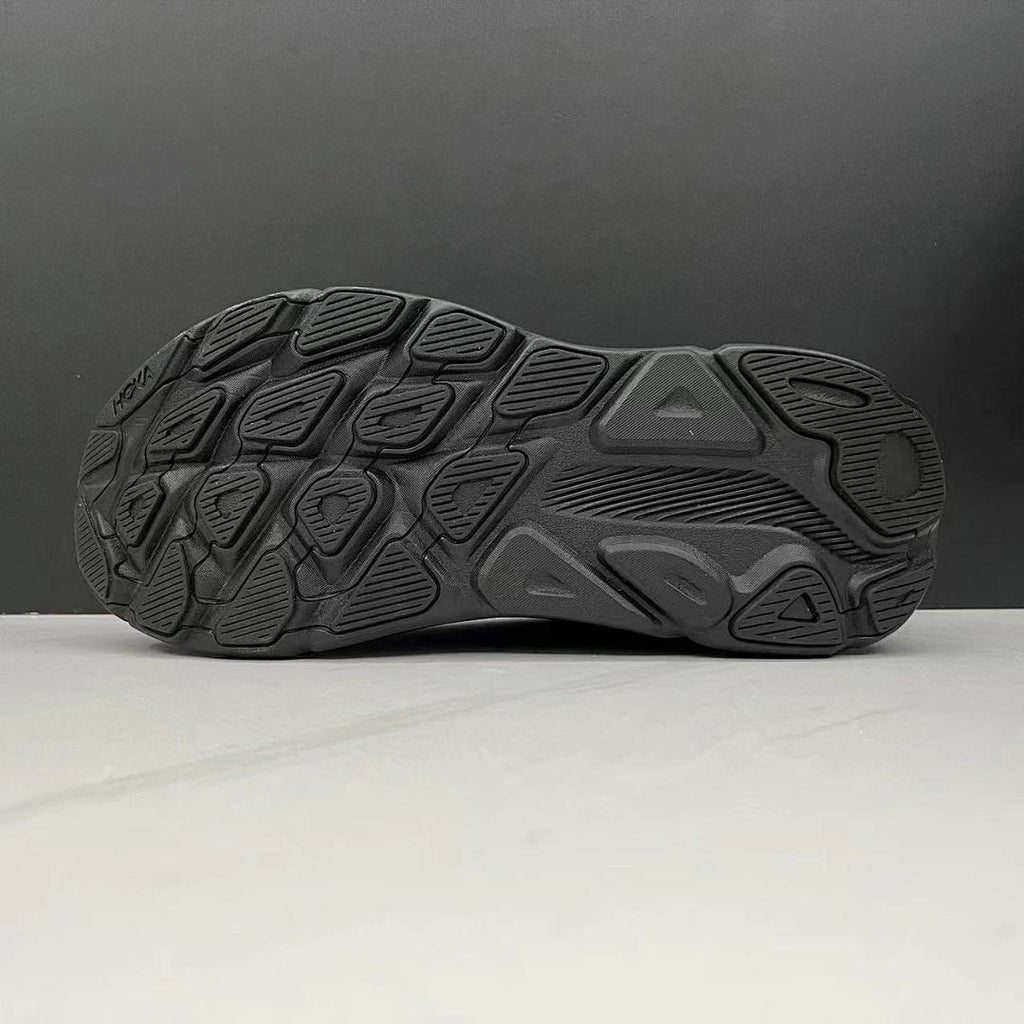 HOKA Clifton 9 Running Shoes in Black - product image from the listing.