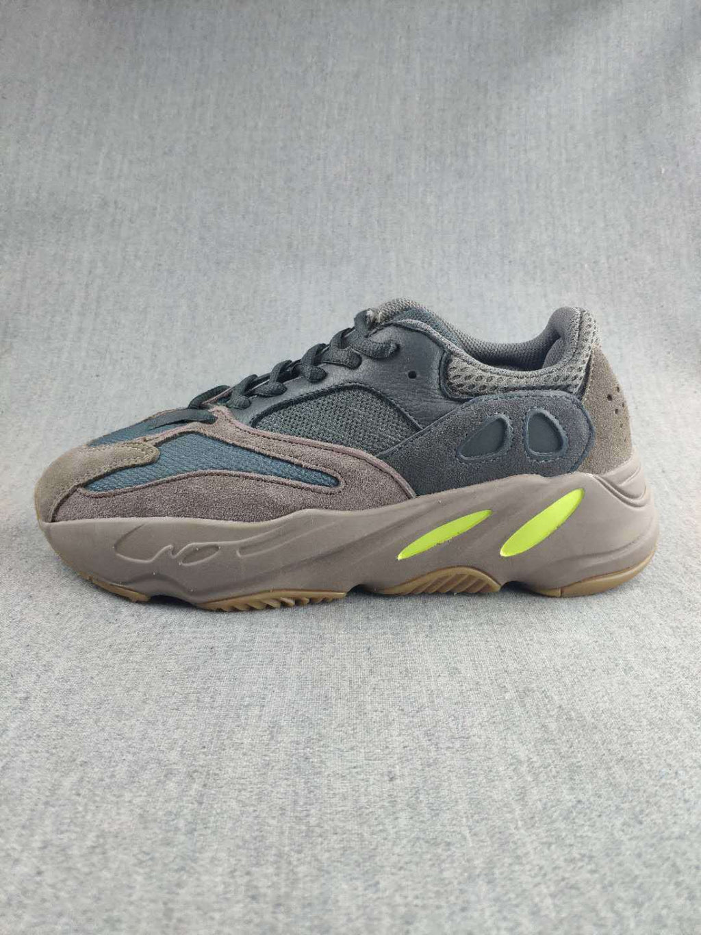 Nike Yeezy 700 Sneakers in Grey Blue Volt - product image from the listing.