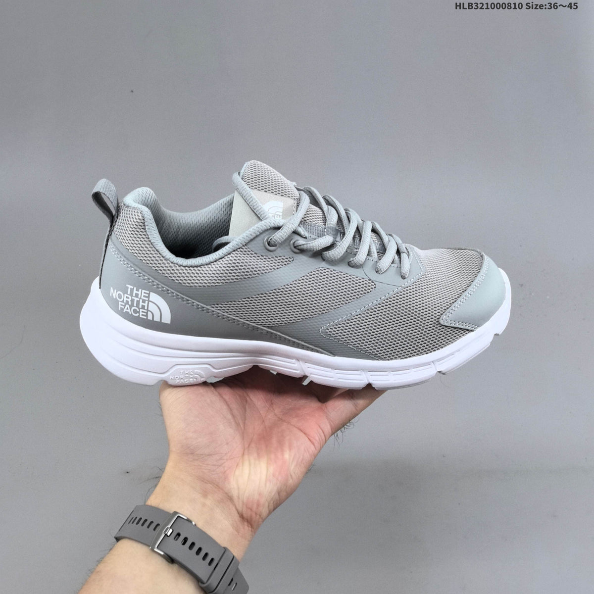 The North Face MULTRA 112WP Hiking Sneakers in Gray - product image from the listing.