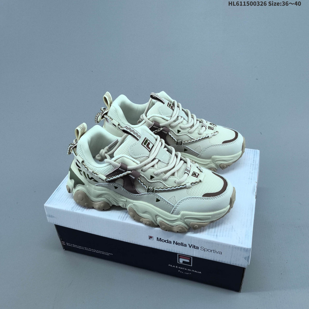 FILA Fluid 5 Low-Cut Sneakers F12M432101FPA - product image from the listing.