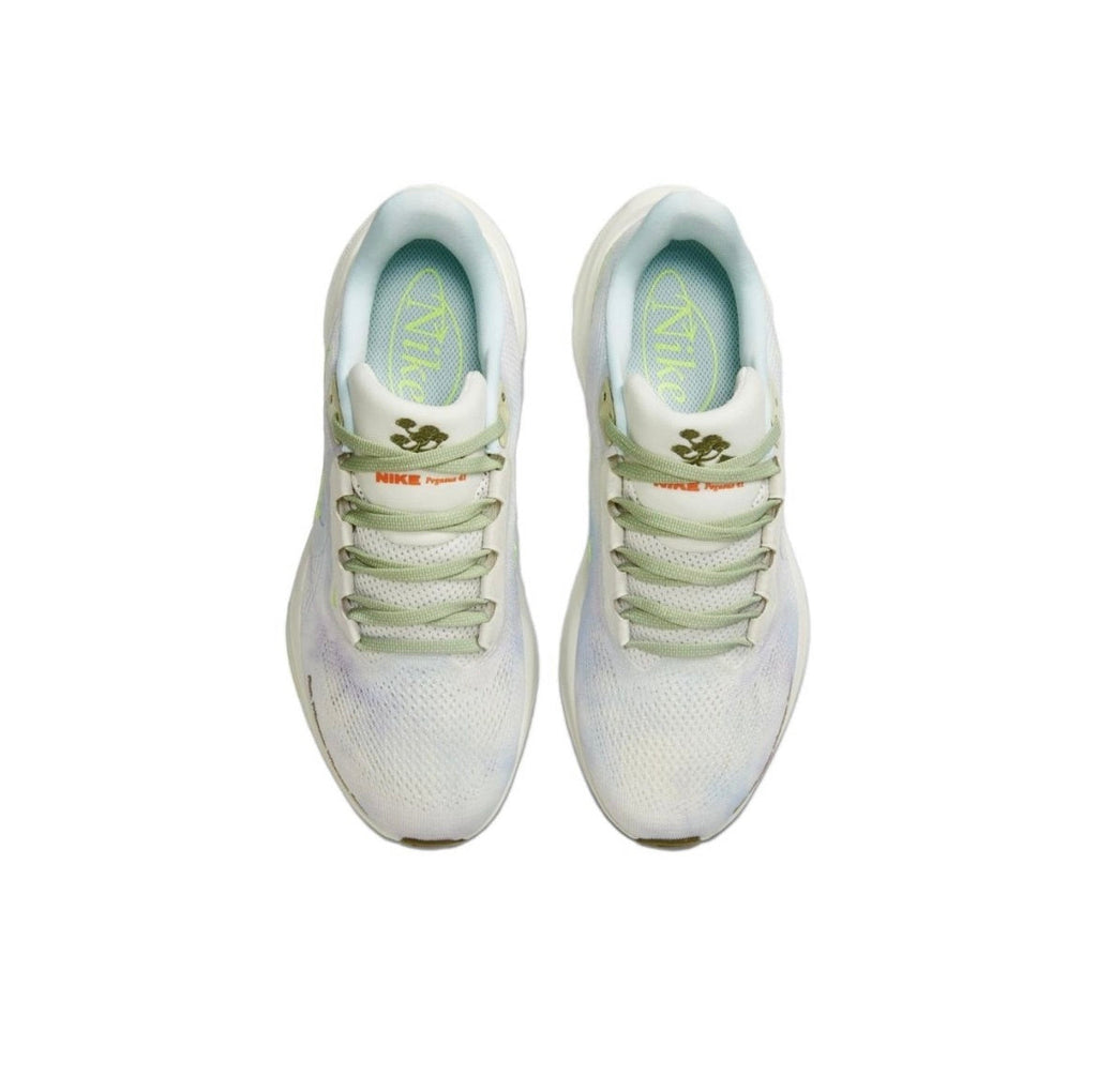 Nike Pegasus 41 Running Shoes in White and Green HQ3465-143 - product image from the listing.
