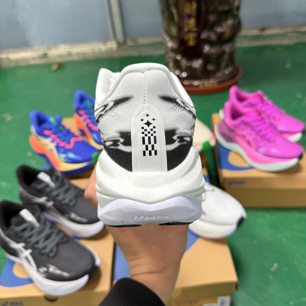ASICS Superblast 3 Running Shoes in White Grey Black 1013A177-002 - product image from the listing.