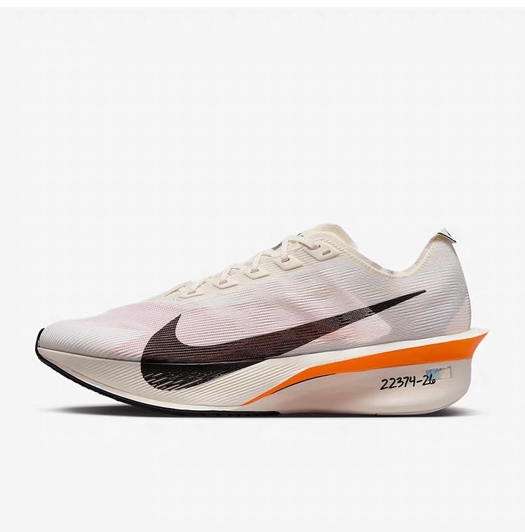 Nike Vaporfly 4 Road Racing Shoes HF6413-100 in White - product image from the listing.