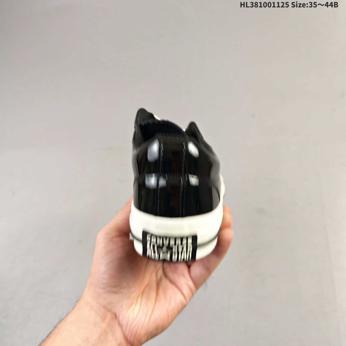 Converse 1970s Noritake Low-Cut Sneakers, Black Patent - product image from the listing.