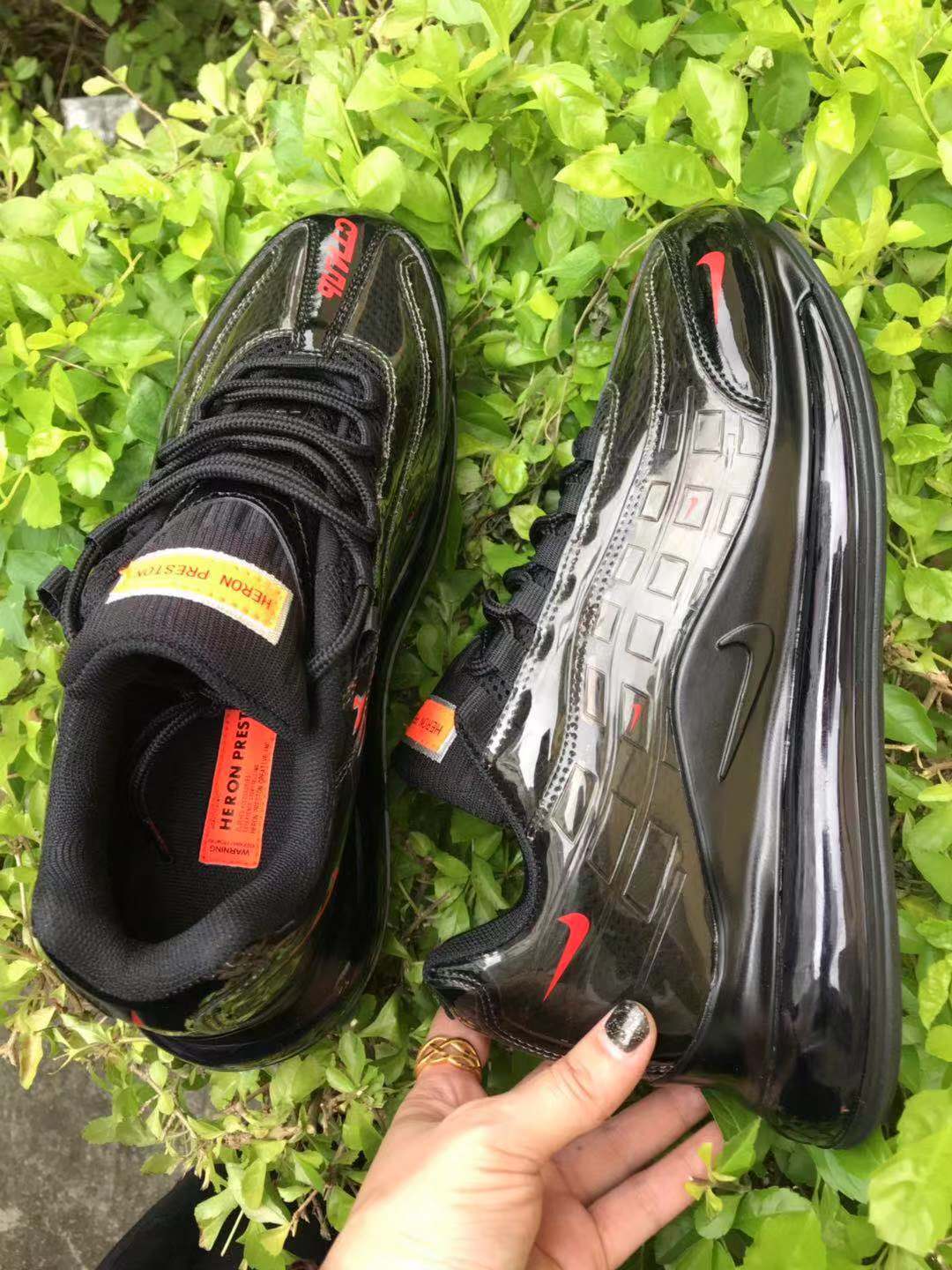 Nike Air Max 720 Heron Preston Sneakers in Black - product image from the listing.