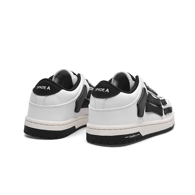 Spade A MFS003-111 Low-Top Sneakers in White and Black - product image from the listing.