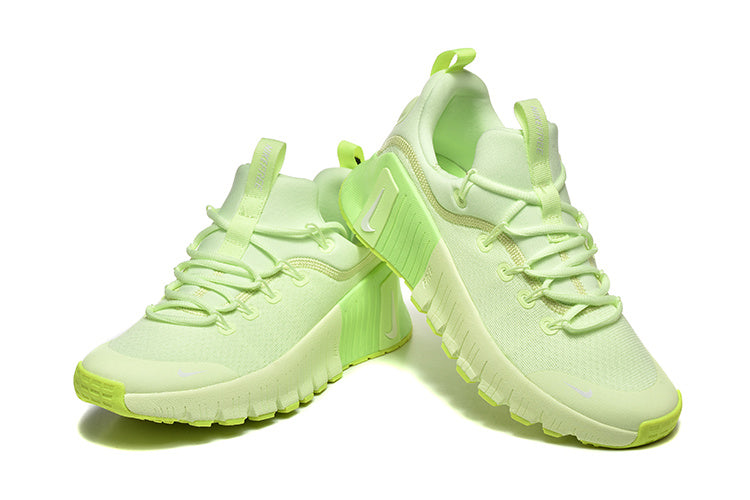 Lime Green Nike Free Metcon 5 Training Shoes - product image from the listing.