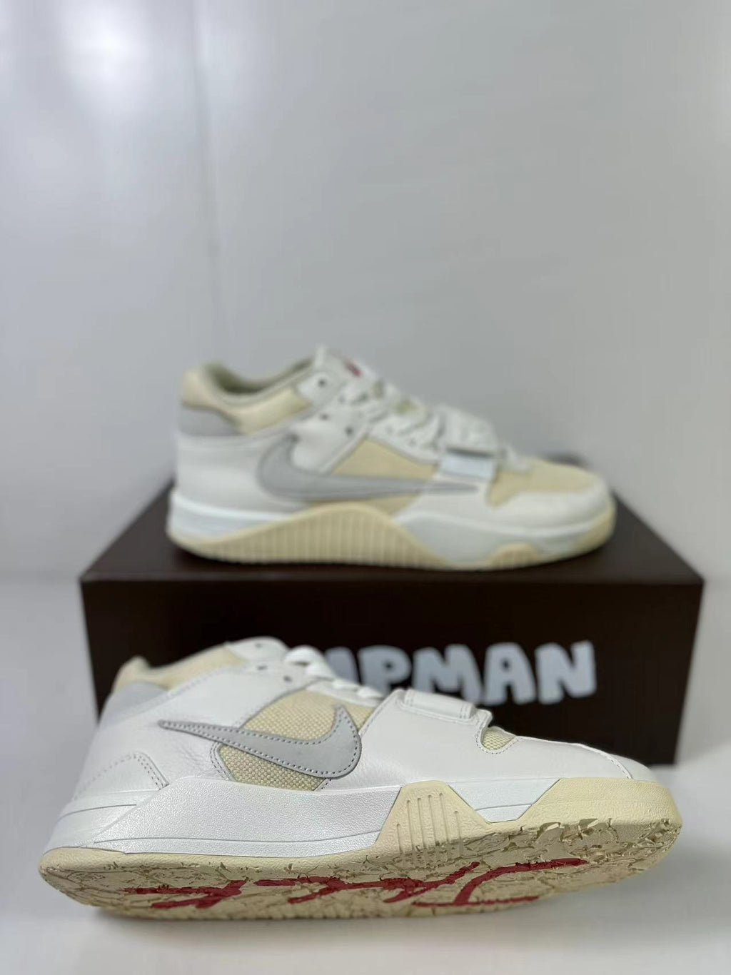 Jordan Jumpman Jack TR Sneakers in Cream Yellow FZ8117-003 - product image from the listing.