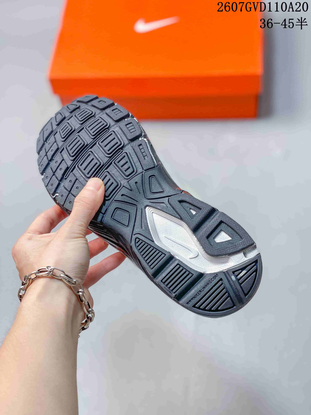Nike Initiator Sneakers Millennium in Grey White 2607GVD110A20 - product image from the listing.