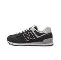 New Balance ML574EVB Sneakers in Black and Grey - product image from the listing.