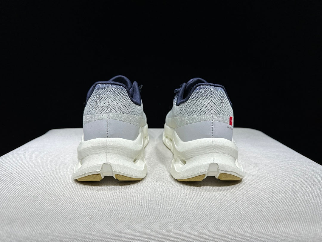 Light Gray and Ivory On Cloudtilt Sneakers - product image from the listing.