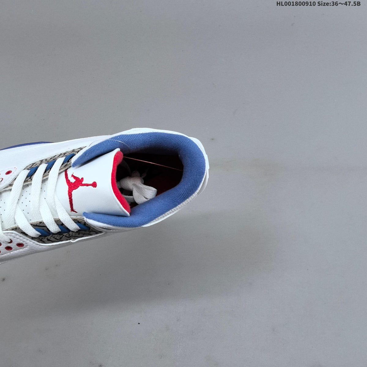 Air Jordan 3 Retro True Blue Sneakers - product image from the listing.