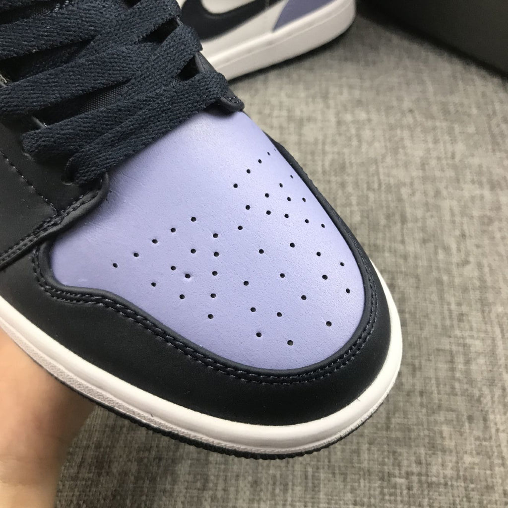 Sneakers Deep Blue Toe - Jordan 1 Mid 554724-445 - product image from the listing.