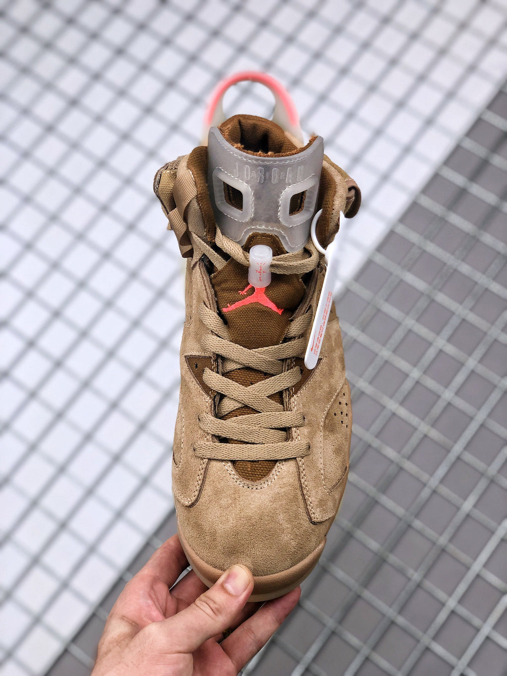 Air Jordan 6 Travis Scott Desert Tan DH0690-200 - product image from the listing.