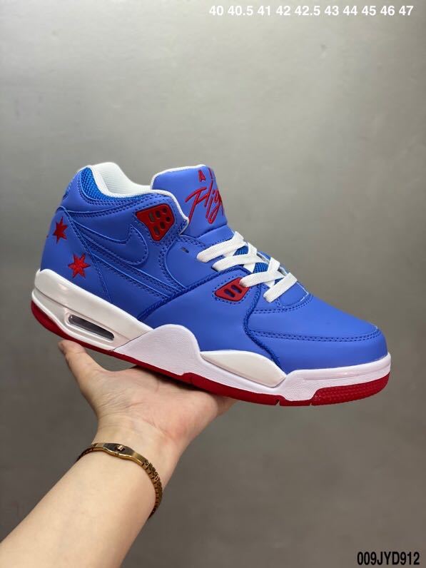 Nike Air Flight 89 Chicago Sneakers in Blue Red - product image from the listing.