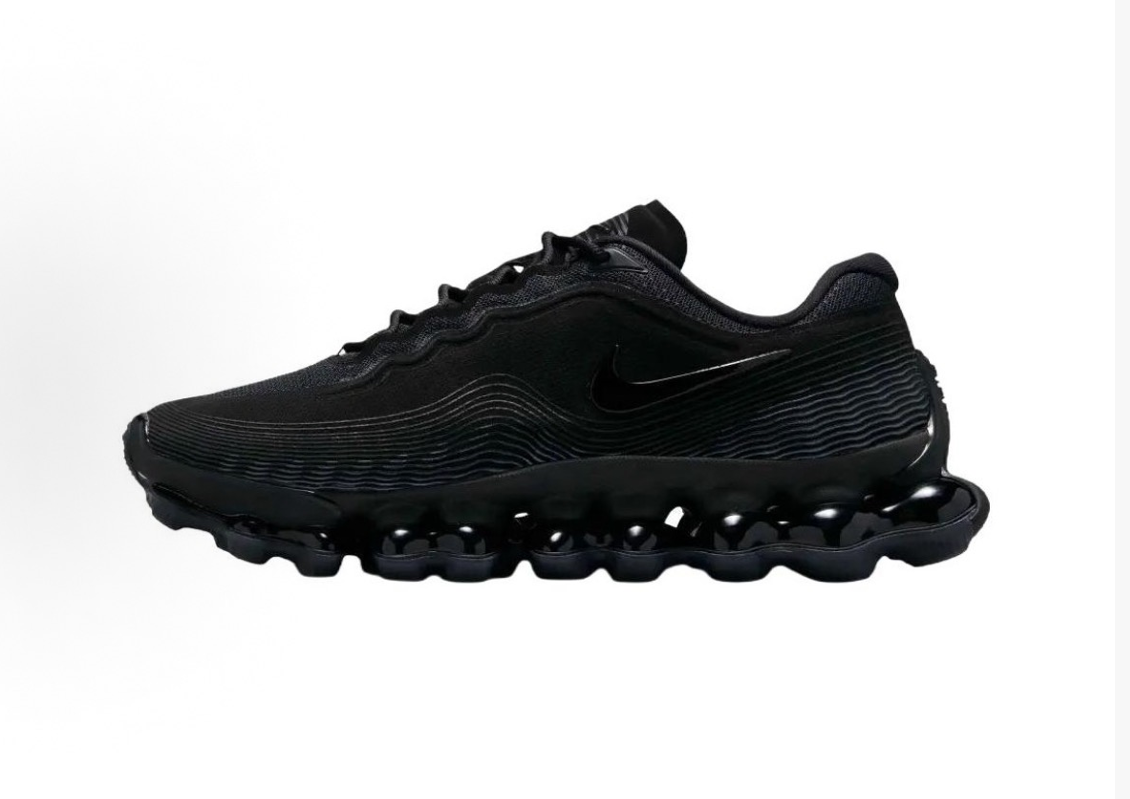 Nike Air Liquid Max Running Shoes, in Black - product image from the listing.