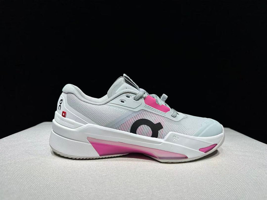 On The Roger Pro Fire Clay Grey Blue Tennis Footwear - product image from the listing.