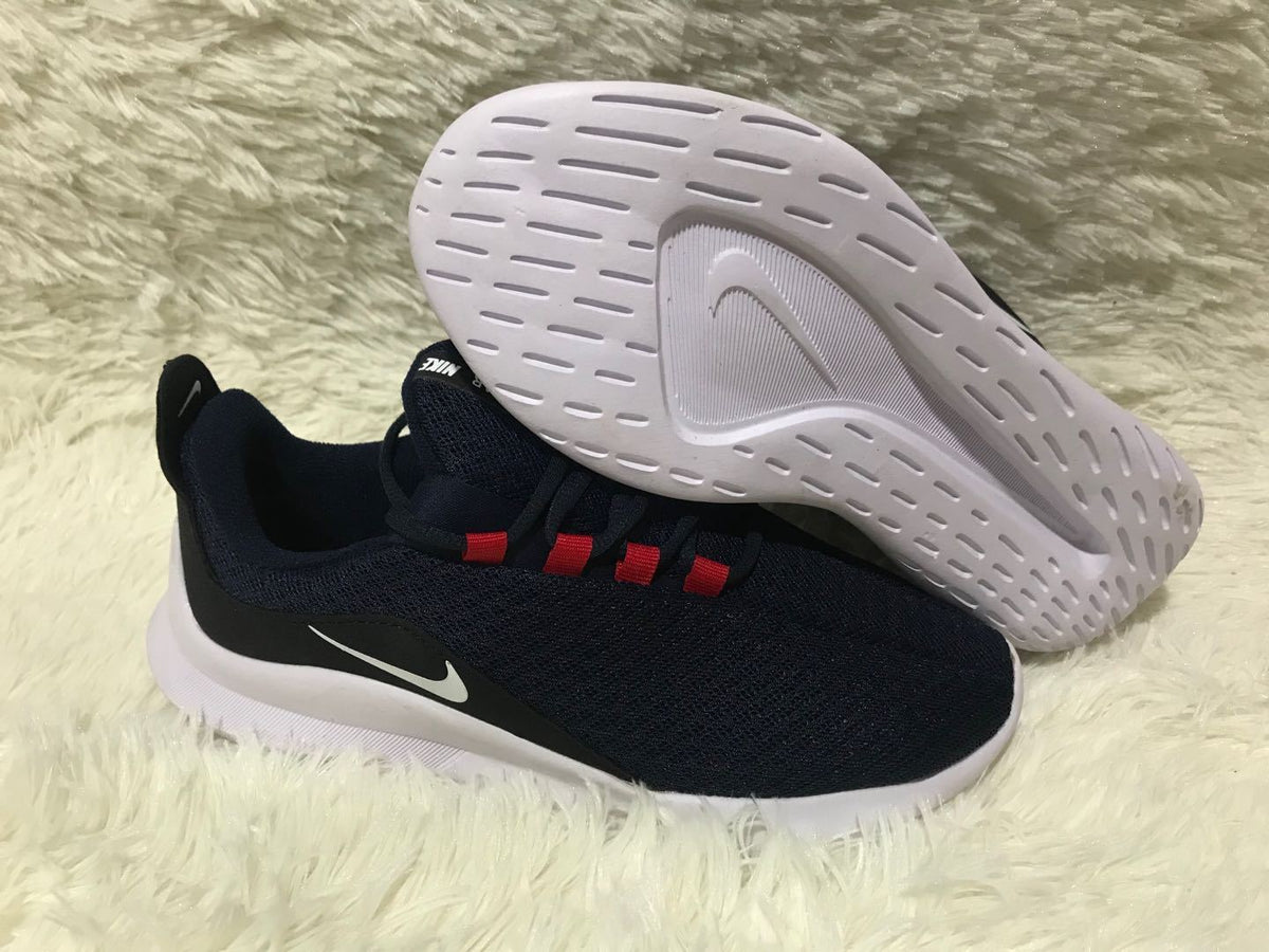 Nike Lunar 5 Sneakers in Navy, in Red and White - product image from the listing.