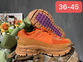 Orange Nike F7 Gen 2 Trail Sneakers - product image from the listing.