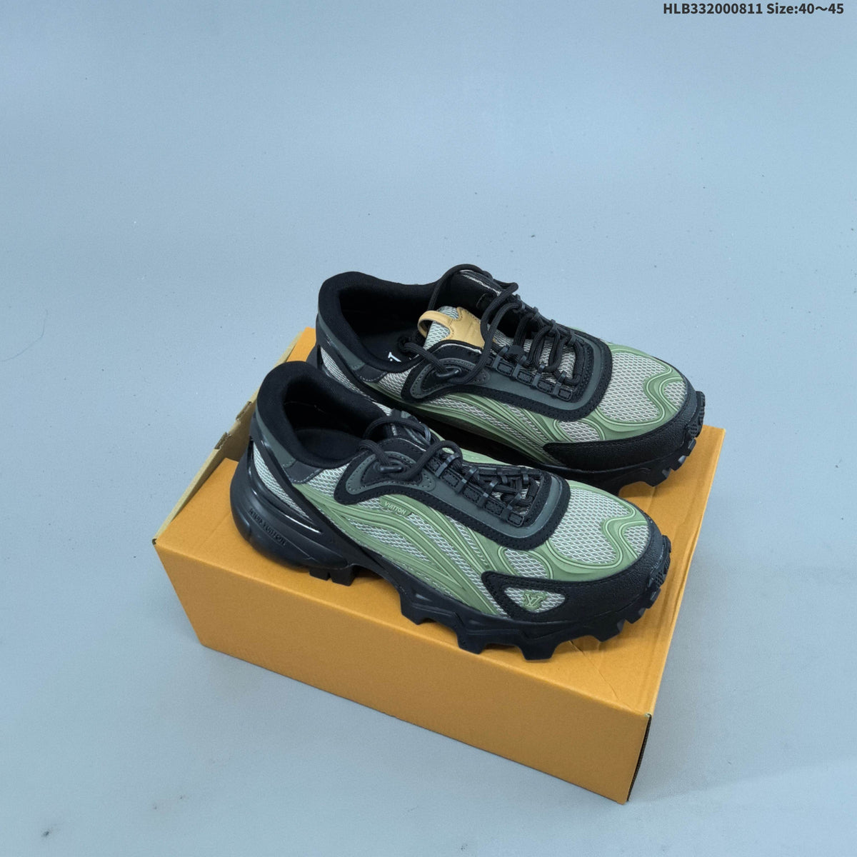 Louis Vuitton Trainer Low-Cut Sneakers, Multiple Colors - product image from the listing.
