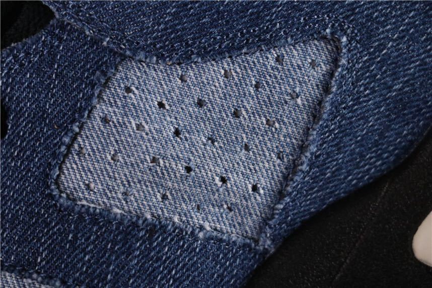 Air Jordan 6 Washed Denim Sneakers - product image from the listing.