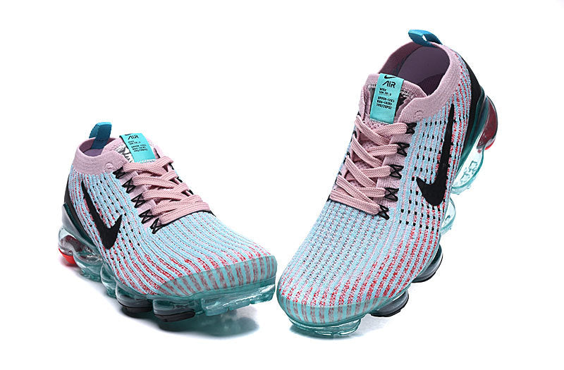 Nike Air VaporMax Flyknit 3 in Pastel Blue Pink AJ6900-401 - product image from the listing.