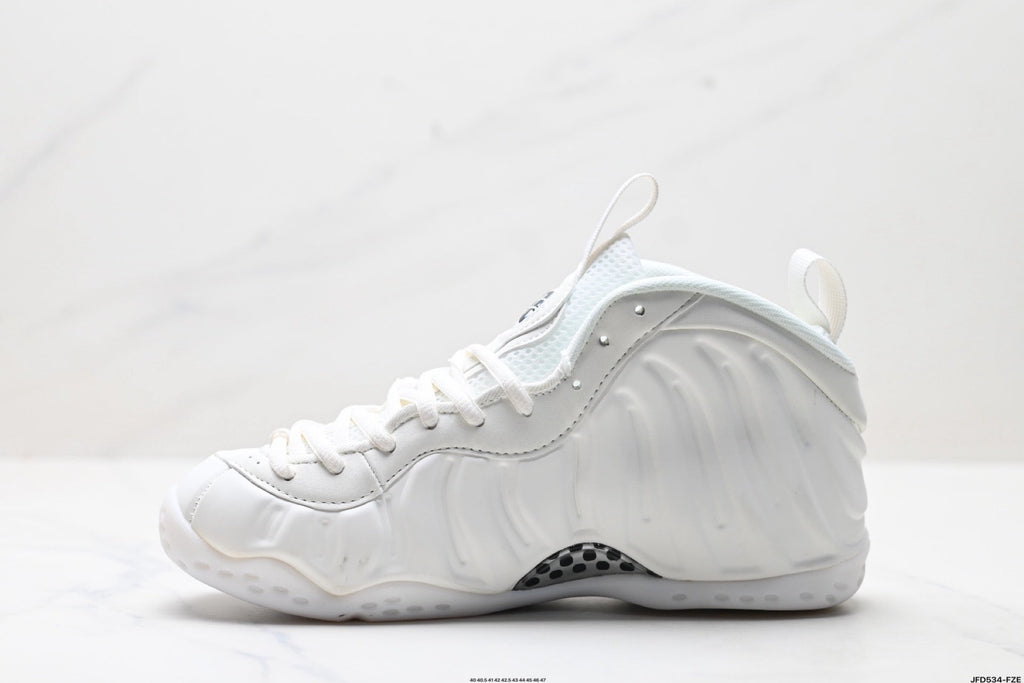 Nike Air Foamposite One Penny Basketball Sneakers in White JFD534-FZE - product image from the listing.