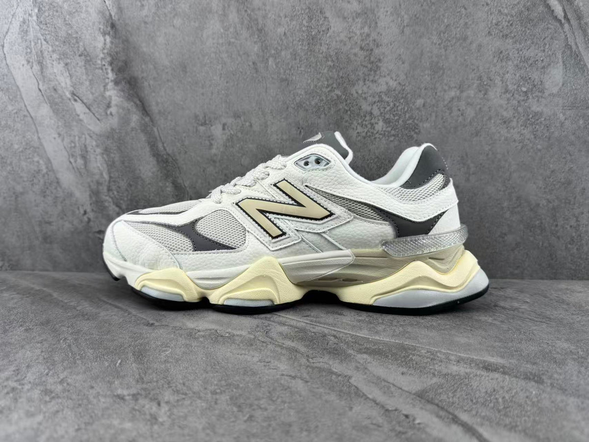 White and Gray New Balance U9060AGA Sneakers - product image from the listing.