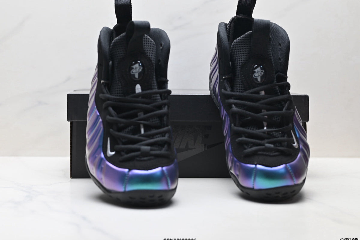 Nike Air Foamposite One Penny Hardaway Iridescent Trainers - product image from the listing.