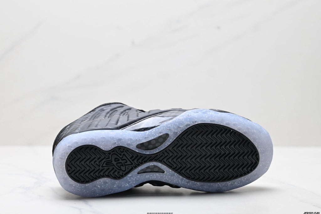 Nike Air Foamposite Hadawei Sneakers in Black - product image from the listing.