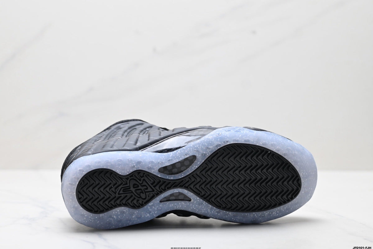 Nike Air Foamposite Hadawei Sneakers in Black - product image from the listing.