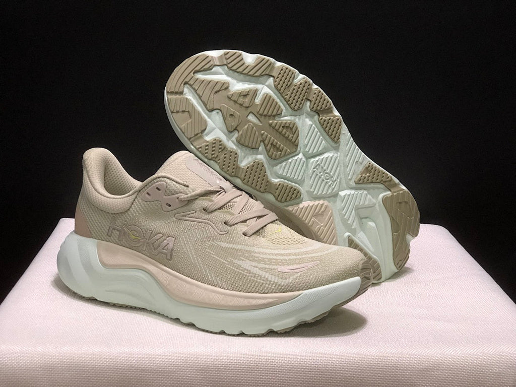 HOKA Arahi 8 Running Shoes, in Beige - product image from the listing.