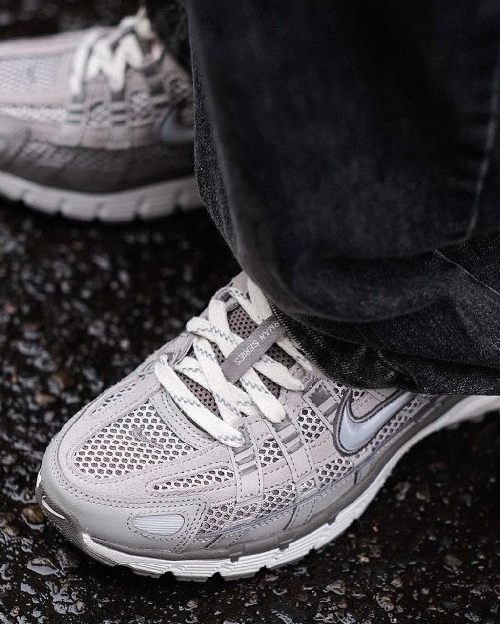 Grey Nike P-6000 Sneakers FN6837-012 - product image from the listing.