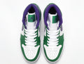 Air Jordan 1 High OG Court Sneakers in Purple 555088-041 - product image from the listing.